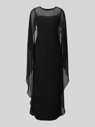 Fließendes Abendkleid mit Cape-Detail von Lauren Ralph Lauren - 44
