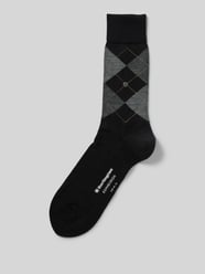 Sneakersocken mit Strukturmuster von Burlington Schwarz - 10