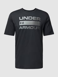 T-shirt met labelprint van Under Armour Zwart - 29