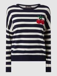 Pullover aus Woll-Kaschmir-Mix  von Princess Goes Hollywood Blau - 42