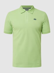 Slim fit poloshirt van piqué van La Martina Groen - 31