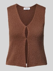 Gilet met V-hals, model 'Rike' van EDITED - 21