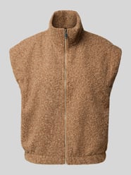 Regular Fit Weste aus Teddyfell  Modell 'Evelynn' von ZABAIONE Beige - 16