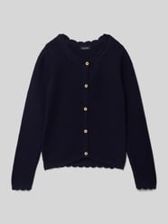 Regular fit jack in gebreide look van Blue Seven - 4