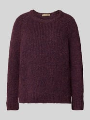 Gebreide pullover met ronde hals van Smith and Soul Bordeaux - 38