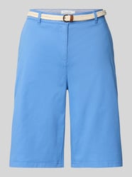 Bermudas mit Gürtel und französischen Eingrifftaschen von Christian Berg Woman - 4