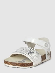 Sandalen met siersteentjes, model 'BIRKY' van Replay Wit - 25