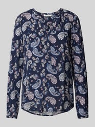 Blouse van viscose met paisleymotief van Christian Berg Woman - 14