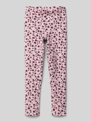 Skinny fit legging van thermofleece van s.Oliver RED LABEL Roze - 9