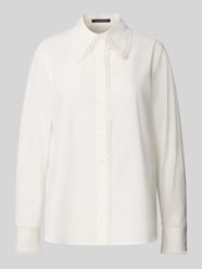 Regular Fit Bluse mit Häkelspitze von Luisa Cerano - 18