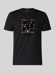 t-shirt o kroju regular fit z czystej bawełny od Antony Morato - 41