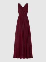 Abendkleid aus Mesh  von TROYDEN COLLECTION Rot - 13