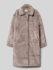 Regular fit lange jas van imitatiebont met platte kraag van s.Oliver RED LABEL - 22