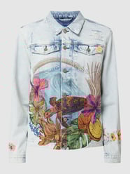 Jeansjack van biologisch katoen van Scotch & Soda Blauw / turquoise - 8
