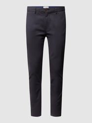 Super Slim Fit Chino mit Stretch-Anteil  von Scotch & Soda Blau - 19