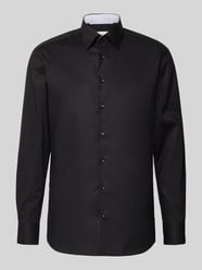 Modern fit zakelijk overhemd met knoopsluiting van ETERNA - 25