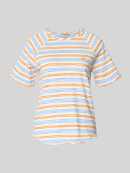 t-shirt o kroju regular fit z haftem od Smith and Soul - 21