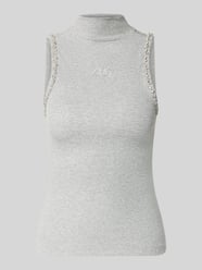 Top o kroju slim fit z mieszanki bawełny od Cph Muse - 10