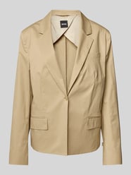 Blazer mit Brustleistentasche Modell 'Jupan' von BOSS Beige - 4