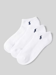 Sneakersocken mit Label-Detail im 3er-Pack von Polo Ralph Lauren - 7