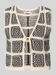 Regular Fit Weste aus Baumwoll-Mix Modell 'LOA' von ONLY - 6