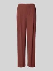 Relaxed Fit Anzughose Modell "CrepePant" von Jake*s Collection Bordeaux - 16