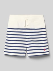 Szorty dresowe z mieszanki bawełny, krój regular fit od Polo Ralph Lauren Teens - 30