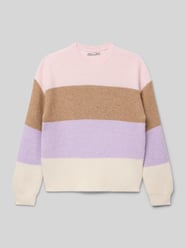 Regular Fit Strickpullover aus Viskose-Mix Modell 'SANDY' von Only Pink - 17