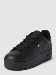 Sneaker mit Label-Details von Tommy Jeans Schwarz - 29