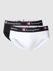 Figi z detalem z logo w zestawie 2 szt. od CHAMPION Biały - 12