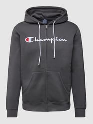 Sweatjacke mit Label-Stitching von CHAMPION Grau - 2