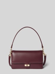 Schoudertas met labelapplicatie van Tommy Hilfiger Bordeaux - 18