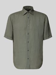 Koszula casualowa o kroju regular fit z czystego lnu model 'RASH' od BOSS Orange - 18