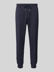 Slim fit sweatpants met vaste persplooien, model 'jack' van Matinique - 46