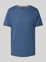 T-shirt met labelprint, model 'Tegood' van BOSS Orange - 27