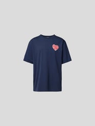 Oversized T-Shirt aus reiner Baumwolle von Kenzo Blau - 41