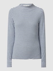 Shirt met lange mouwen met streepmotief  van Tom Tailor Denim Blauw / turquoise - 1