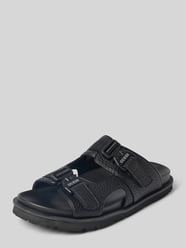 Sandały z nadrukiem z logo ‘BAHAMAS’ od Guess - 11