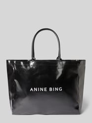 Shopper met logo-opschrift van Anine Bing - 13