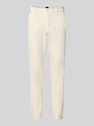 Chinos o kroju regular fit z mieszanki bawełny od BOSS - 37