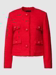 Blazer in Bouclé-Optik Modell 'WINTOUR' von Mango Rot - 23