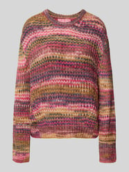 relaxed fit gebreide pullover van materiaalmix model 'SIMONE' van JJXX - 8