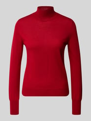 Rollkragenpullover aus Wolle mit Feinstrick von Jake*s Collection - 45
