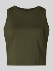 PUMA x HYROX - Krótki top z prążkowanym okrągłym dekoltem od PUMA - 25