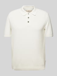 Poloshirt mit Strukturmuster Modell 'BLUSANDRI' von Jack & Jones Premium Beige - 9