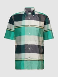 Freizeithemd mit Label-Stitching Modell 'MADRAS' von Tommy Hilfiger Grün - 39