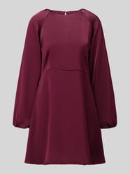 Minikleid mit Ballonärmeln von VERO MODA Bordeaux - 10