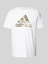 T-Shirt mit Rundhalsausschnitt von ADIDAS SPORTSWEAR Weiß - 9