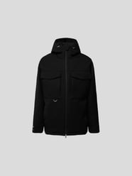 Wolljacke mit Pattentaschen von Stylebop Schwarz - 42