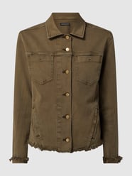Jeansjacke mit Stretch-Anteil  von Repeat Grün - 25